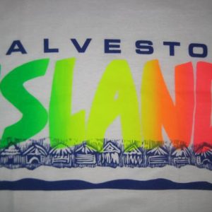 Vintage 1980's 1990's Galveston Island t-shirt, large