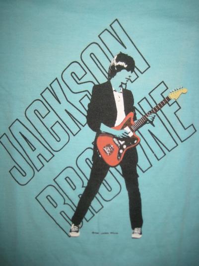 Vintage 1983 Jackson Browne concert tour t-shirt, Winterland | Defunkd