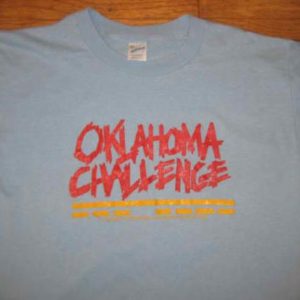 Vintage 1980's Oklahoma anti-drunk driving t-shirt, large