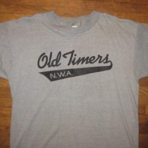This 1980's softball league t-shirt is straight outa Compton