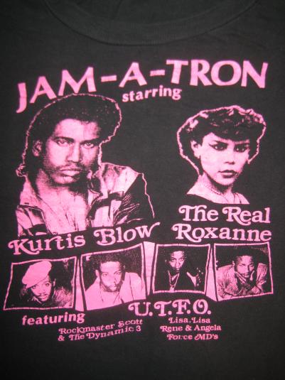 Vintage Rare 1985 old school rap hip hop t-shirt Kurtis Blow
