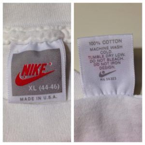 Vintage 1990 Super Dave Osborne Nike Air Flight Lite tshirt