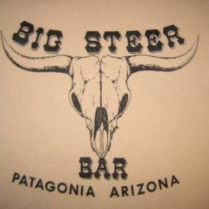 Vintage 1980's t-shirt, Big Steer Tavern, M L