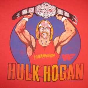Vintage 1980's Hulk Hogan t-shirt, XL