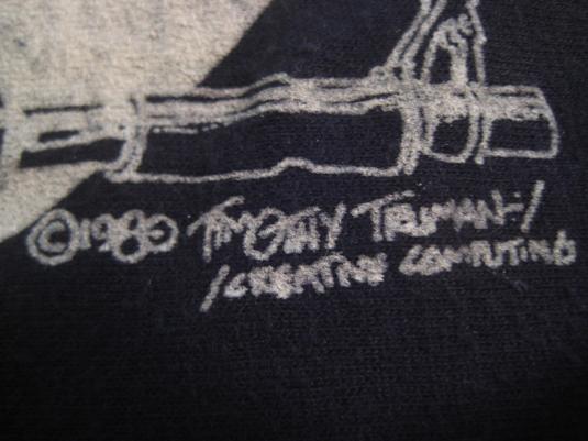 Vintage 1980's Sinclair ZX80 magazine t-shirt, Screen Stars