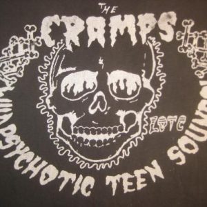 Rarest ever! Vintage The Cramps t-shirt, 1980-1983