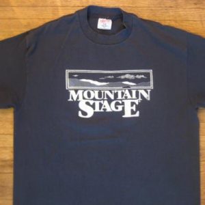 Vintage 1980's Mountain Stage NPR t-shirt, XL
