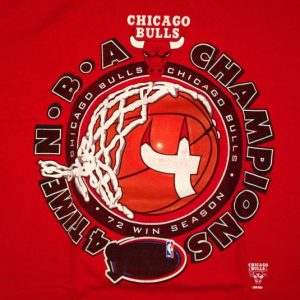 Vintage 1996 Chicago Bulls world champions t-shirt