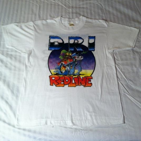 Vintage 1987 D.R.I. crossover thrash metal punk t-shirt