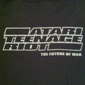 Vintage 1997 Atari Teenage Riot hardcore electronic t-shirt