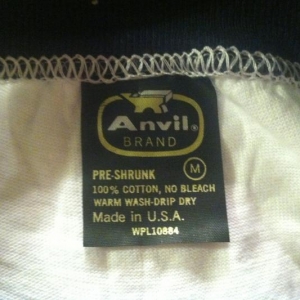 Vintage 1979 Bully Hill vineyard ringer t-shirt