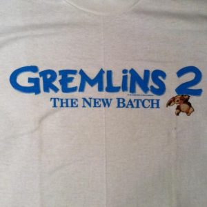 Vintage 1990 Gremlins 2 movie promo t-shirt