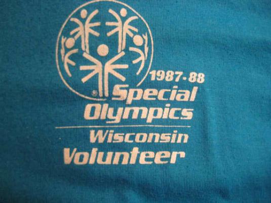 1980’s Wisconsin Special Olympics vintage t-shirt, M L