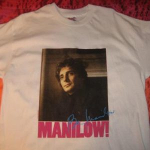Vintage lame 1990's Barry Manillow concert t-shirt