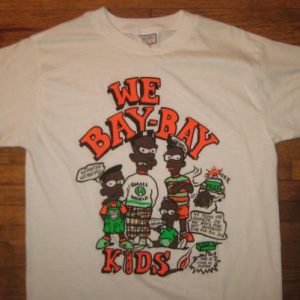 vintage 1989-1990 Bay Bay Kids t-shirt, Simpsons knock off