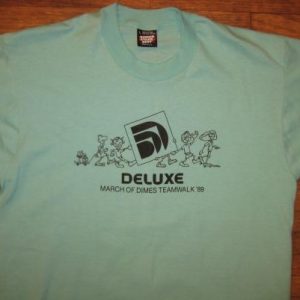 Vintage 1989 March of Dimes Teamwalk t-shirt, large