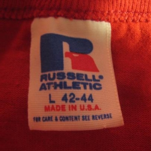 Vintage dated 1986 lock-in t-shirt, soft and thin, large