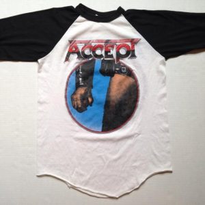 Vintage 1983 ACCEPT Balls To The Wall raglan t-shirt