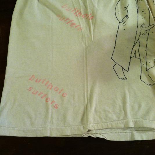 Vintage Rare 1980’s Butthole Surfers t-shirt