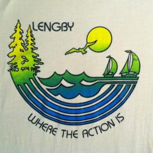 Vintage Cute 1980s Lengby, Minnesota (population 86) t-shirt