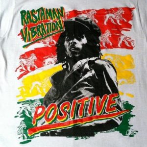 Vintage 1980's deadstock Bob Marley medium t-shirt