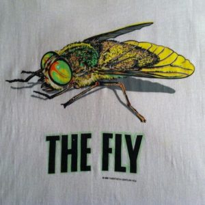 Vintage The Fly horror movie David Cronenberg t-shirt