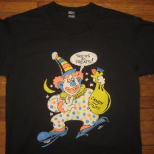 Vintage 1990's Halloween trick or treat t-shirt, kid's 14-16