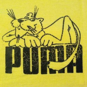 Vintage Late 1970's- early 1980's Puma t-shirt