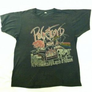 Vintage 1980's thrashed out Pink Floyd t-shirt