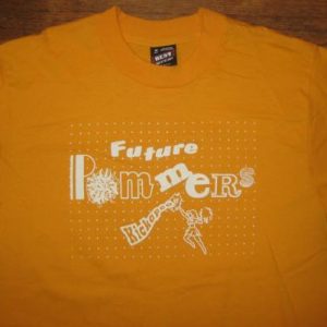 Vintage 1990's cheerleader t-shirt, "future pommers"
