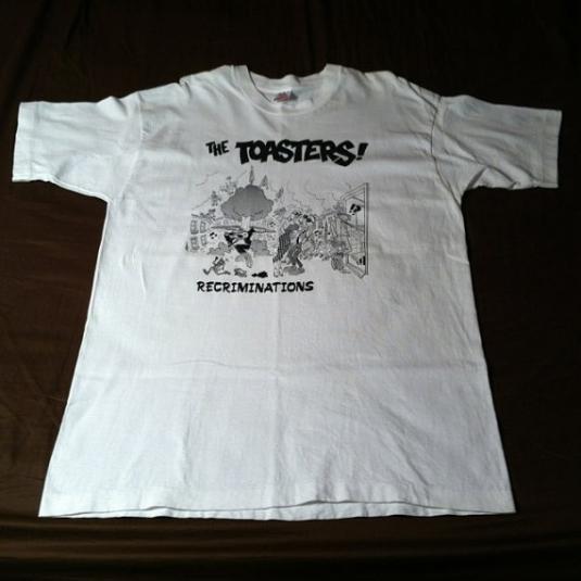 Vintage 1990’s The Toaster Recriminations ska tshirt Defunkd