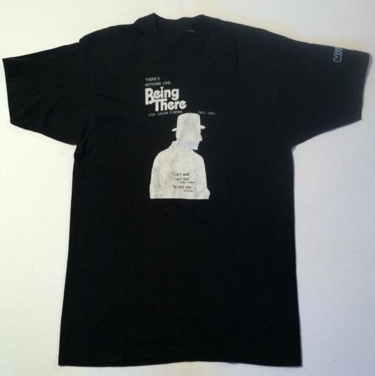 Vintage 1979 BEING THERE movie promo tshirt Defunkd