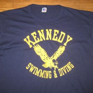 Vintage 1980's Kennedy Swimming and Diving t-shirt, XL-XXL