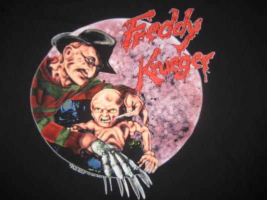Vintage 1989 Freddy Krueger t-shirt, Nightmare on Elm Street