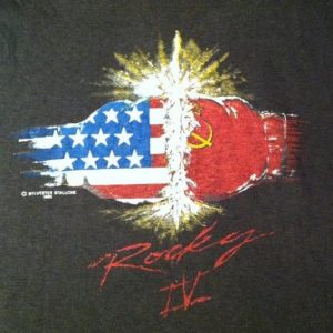 Vintage original 1985 Rocky IV movie t-shirt