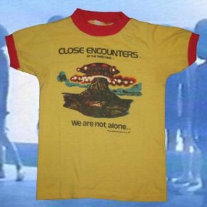 1970's Close Encounters of the Third Kind movie t-shirt