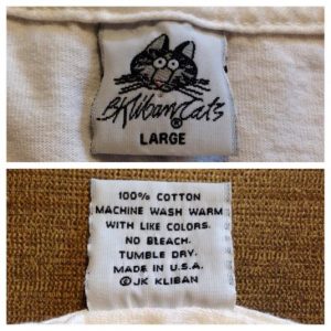 Vintage Kliban Cats Hawaiian Islands t-shirt