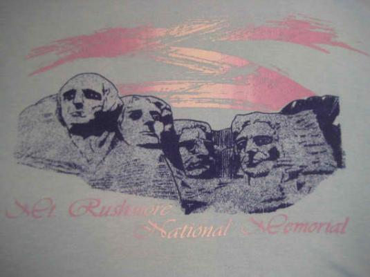 Vintage 1980’s Mt. Rushmore t-shirt, Screen Stars, L XL