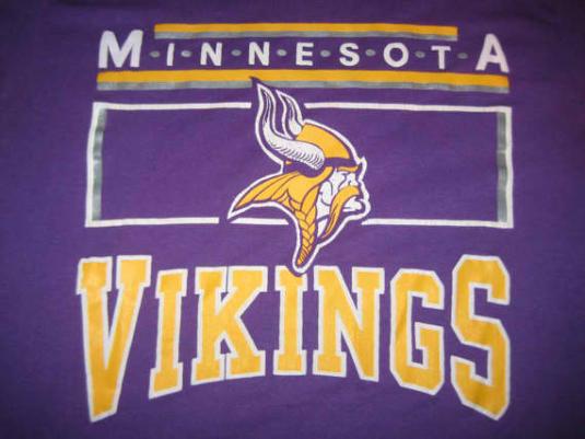 1980’s Champion brand MN Vikings vintage t-shirt, L