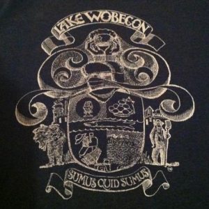 Vintage 1980's Prairie Home Companion Lake Wobegon t-shirt