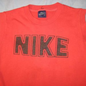 Vintage 1980's Nike blue tag t-shirt, youth M or adult XS