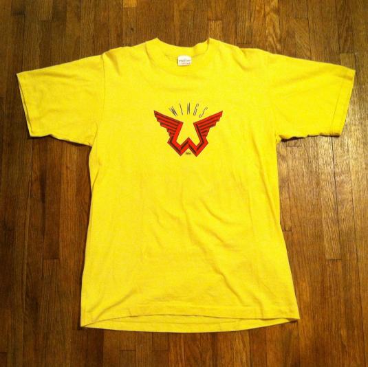 Vintage 1970’s Wings Paul McCartney t-shirt | Defunkd