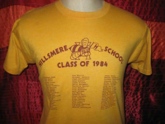 Vintage Maryland class of 1984 t-shirt, Screen Stars, M L