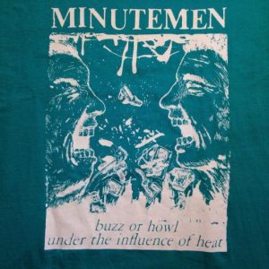 Vintage 1980's Minutemen punk rock t-shirt