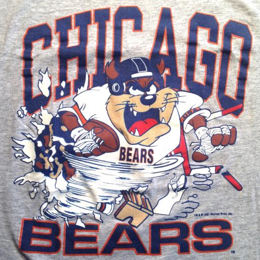 Vintage 1991 Chicago Bears Tasmanian Devil t-shirt