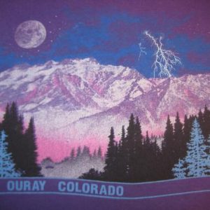 Vintage 1990 t-shirt, Ouray, Colorado, L-XL