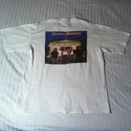 Vintage 1988 Suicidal Tendencies thrash metal t-shirt