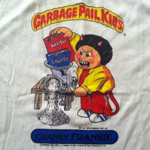 Vintage 1980's Topps Garbage Pail Kids t-shirt