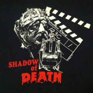 Vintage 1987 Shadow of Death obscure horror movie t-shirt