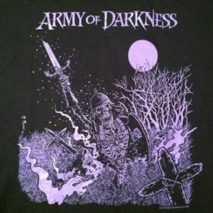 Vintage original Army of Darkness horror movie t-shirt